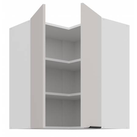 Szafka narożna 60 cm kaszmir + biały CAROL 60x60 GN-72 2F 90